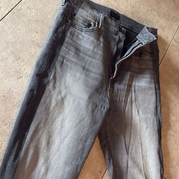 Women's Gray MOTHER Jeans - Size 27 - NWOT - The Swooner - Skinny High Waist - Picture 4 of 9